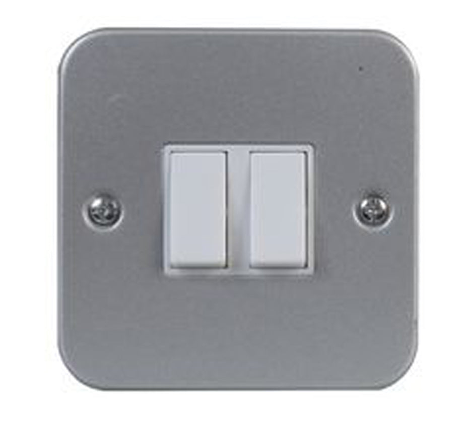 Metal clad light switch