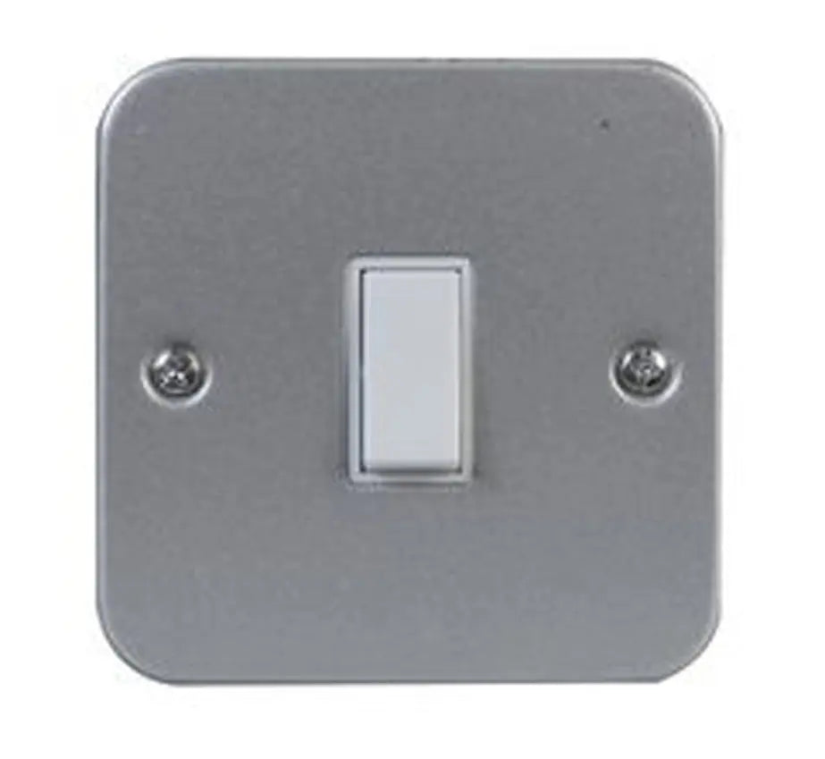 Single metal clad light switch