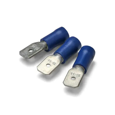 Blue Pre-Insulated Male Spade Terminal Heat Shrink Company