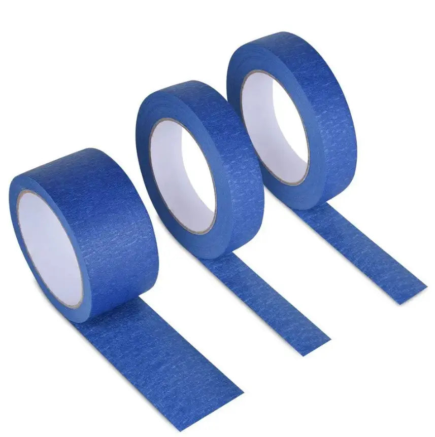 50mm x 50m Blue UV Resistant Masking Tape Heat Shrink Company