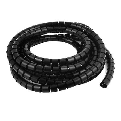 Spiral Wrap - Black | 16mm