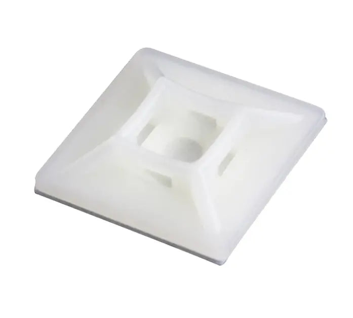 Self-Adhesive Cable Tie Bases | Pack of 100 Heat Shrink Company