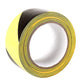 50mm x 33m Adhesive Hazard Warning Tape - Yellow/Black