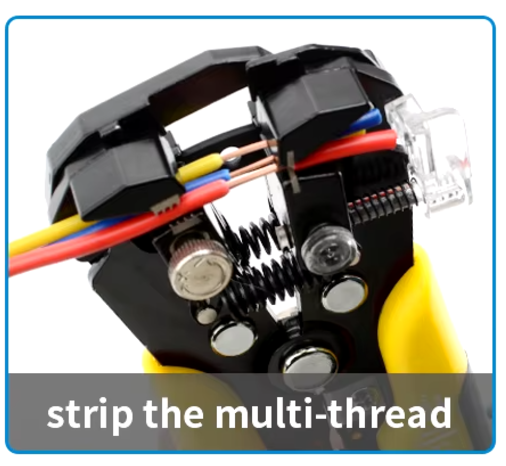 Strip & Crimp Tool for Automotive Cable