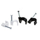 Round cable clips