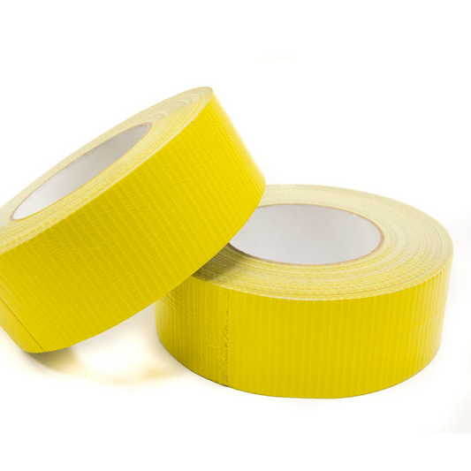 Duct tape roll yellow