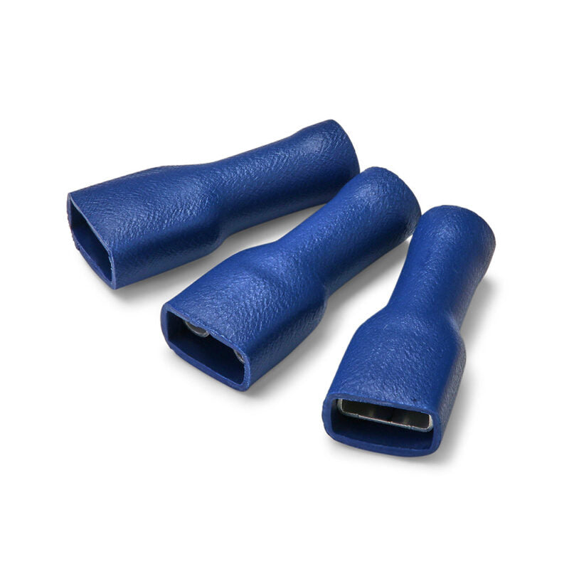 Blue Female Spade Terminals - Insulated