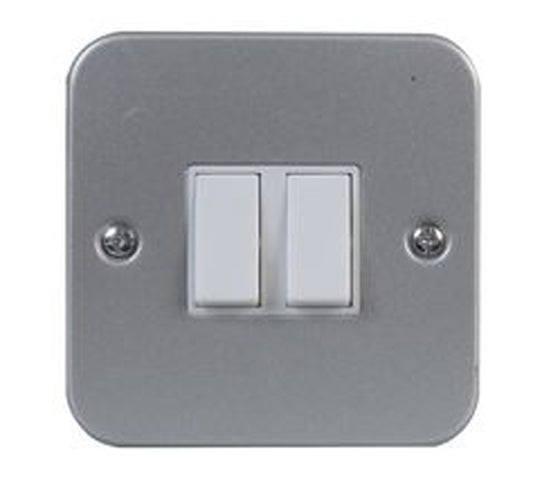 Metal clad light switch