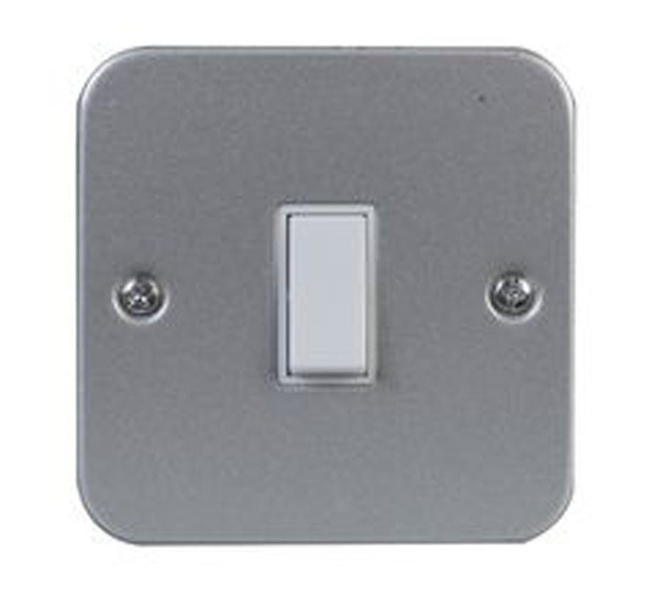 Single metal clad light switch