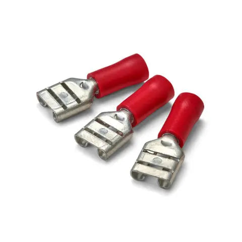 Red Female Spade Terminals - Part-Insulated Heat Shrink Company