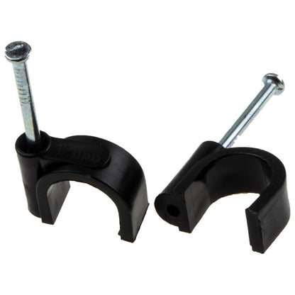 Round Cable Clips | 100 clips