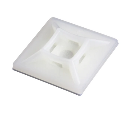 Self-Adhesive Cable Tie Bases | Pack of 100